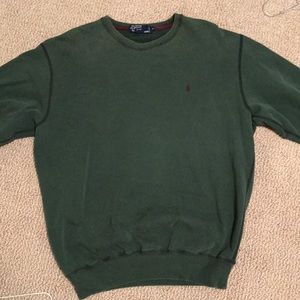 Green Polo Crew Neck size Medium